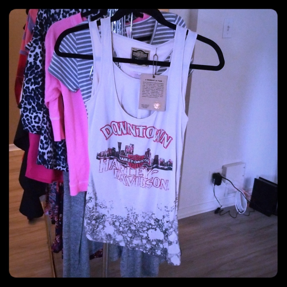 Harley Davidson later tank top